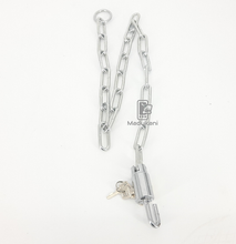 Case-Hardened Security Chain and Lock Chain Padlock
